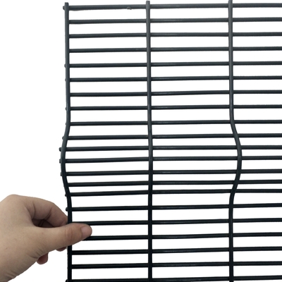 Φυλακή υψηλής ασφάλειας 3,0mm 358 Anti Climb Fence Panels Anti Cut Clear Vu