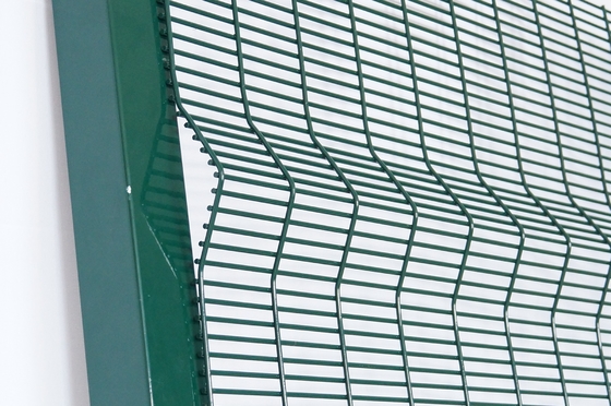 Φυλακή υψηλής ασφάλειας 3,0mm 358 Anti Climb Fence Panels Anti Cut Clear Vu