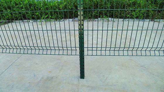 Εξωτερικός κήπος 3d καμπυλωτό σύρμα πλέγμα φράχτης γαλβανισμένο
