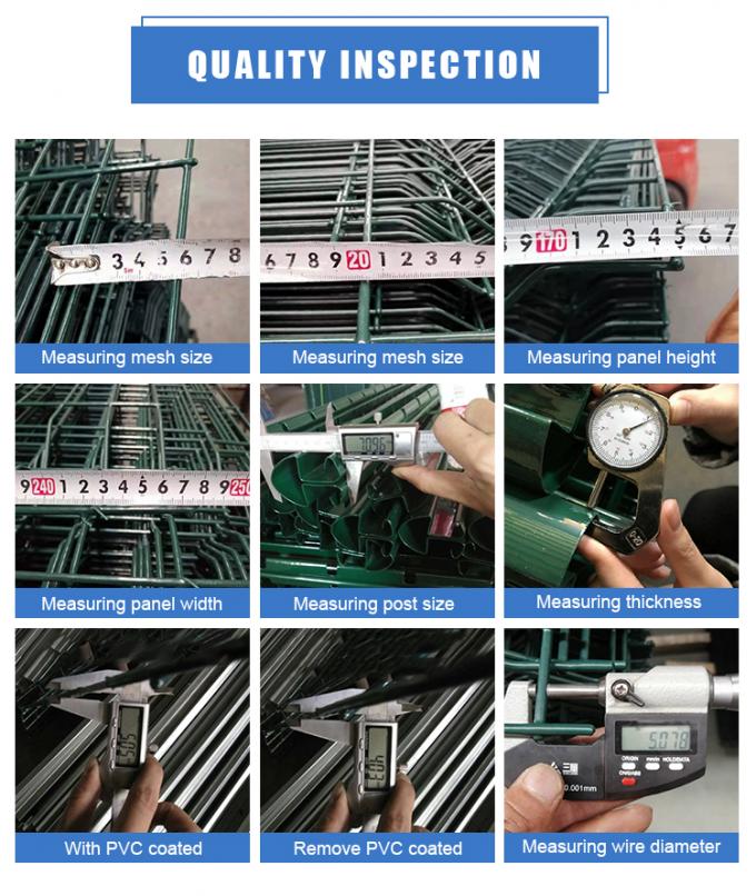 τα τελευταία νέα της εταιρείας για Τοπ τρίγωνο ρόλων που κάμπτει ενωμένο στενά το BRC φράκτη πλέγματος καλωδίων  2