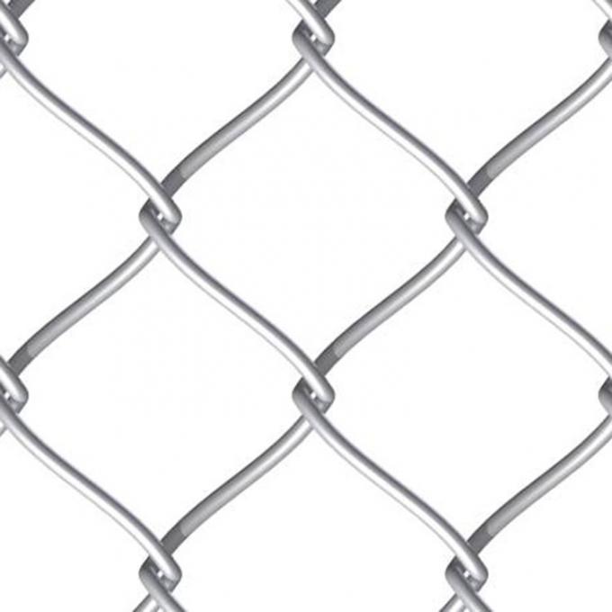 Χαμηλό άνθρακα χάλυβα σύρμα 4ft 5ft 6ft 8ft 10ft Roll Wire Mesh Φράχτης αλυσίδα σύνδεση φράχτη ρολό 50ft Ζυγισμένο χάλυβα 1