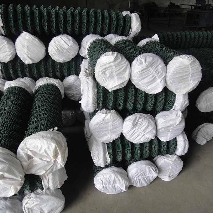 Γαλβανισμένο εν θερμώ αλυσίδα φράχτη από χαλύβδινο σύρμα χαμηλού άνθρακα για αγροτικό χωράφι 10