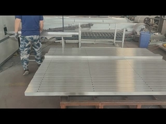 Πόλος περίφραξης ασφαλείας V mesh γυαλισμένος πριν την επίστρωση πούδρας