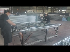 Λεπτομέρειες πλαισίου φράχτη αλυσίδας