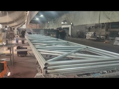 Το πλαίσιο πλέγματος συγκολλείται