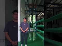 Διαδικασία μετά την παραγωγή του σωληνωτού φράχτη