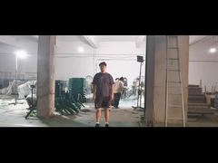 Η διαδικασία παραγωγής των στύλων 60*60mm για το φράχτη ασφαλείας V Mesh