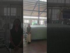 Πυροσκοπική επίστρωση 50*50mm Μεταλλικός πλαισισμός V Mesh Ασφάλεια φράχτης