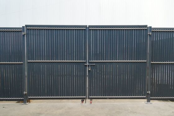 ποιότητας  1.5m Two Leaf Double Metal Garden Fence Gate Hot Dipped Galvanize Εργοστάσιο