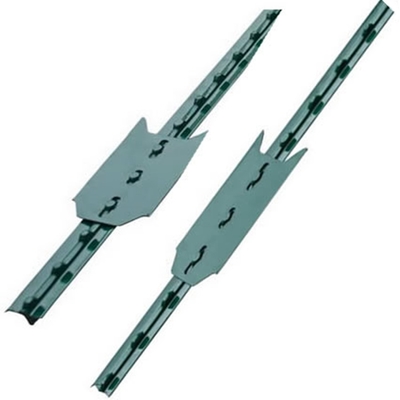 μετα Τ στύλων αστεριών φρακτών 1.58kg/M 2.04kg/M θέση αγροτικού χάλυβα Υ