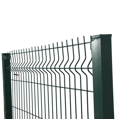 Εξωτερικό 3d Curved Pvc επικαλυμμένο συγκολλημένο σύρμα πλέγμα Φράχτης για τον κήπο και την προστασία της φάρμας 3d φράχτη