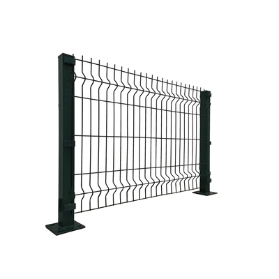 Εξωτερικό 3d Curved Pvc επικαλυμμένο συγκολλημένο σύρμα πλέγμα Φράχτης για τον κήπο και την προστασία της φάρμας 3d φράχτη