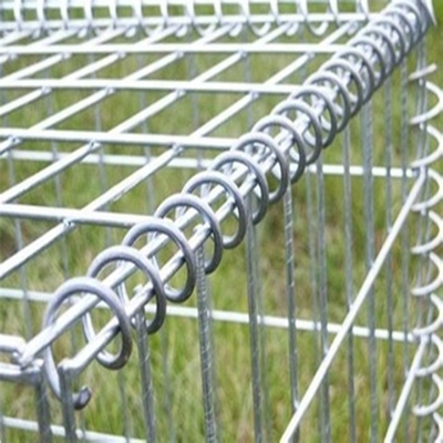 Ζυγισμένο σύστημα φράχτη 4mm Gabion Stainless Steel Wire συγκολλημένο τοίχος Gabion