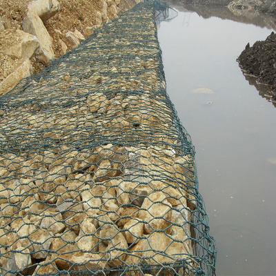 2m X 1m X 0.5m Σύστημα φράχτη Gabion υψηλή αντοχή