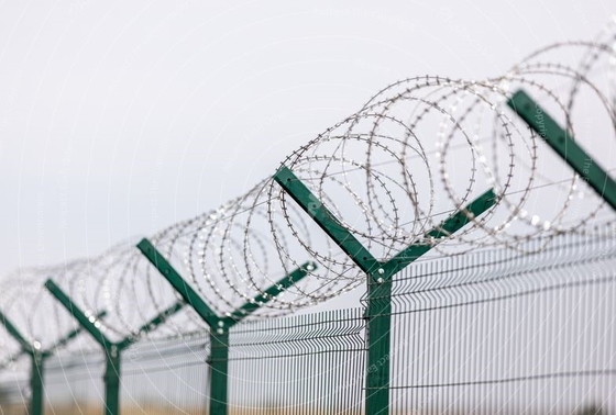 Υψηλή αντοχή 5mm αεροδρόμιο Ασφάλεια φράχτης βιώσιμη