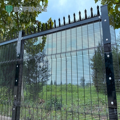 358 συρματόπλεγμα Clearview μεταλλικό χάλυβα εξωτερικό Clear Security Fence Πίνακες Clear View