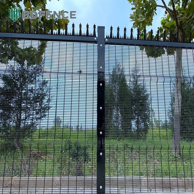 358 συρματόπλεγμα Clearview μεταλλικό χάλυβα εξωτερικό Clear Security Fence Πίνακες Clear View