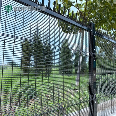 358 συρματόπλεγμα Clearview μεταλλικό χάλυβα εξωτερικό Clear Security Fence Πίνακες Clear View