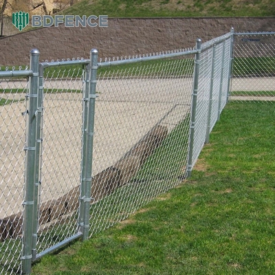 9 10 Γεμίδα 5ft 6ft 7ft 8ft 10ft Powder Coated Galvanized Chain Link Φράχτης
