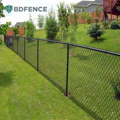 9 10 Γεμίδα 5ft 6ft 7ft 8ft 10ft Powder Coated Galvanized Chain Link Φράχτης