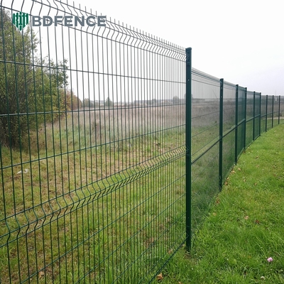 Υψηλής Ασφάλειας Σύρμα Mesh Φράχτης 3D V Bending Curved Garden Farm Φράχτης για την ασφάλεια περιμέτρου