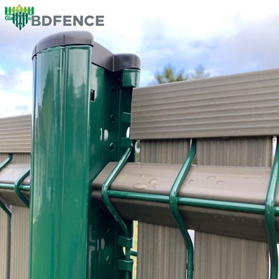 Υψηλής Ασφάλειας Σύρμα Mesh Φράχτης 3D V Bending Curved Garden Farm Φράχτης για την ασφάλεια περιμέτρου
