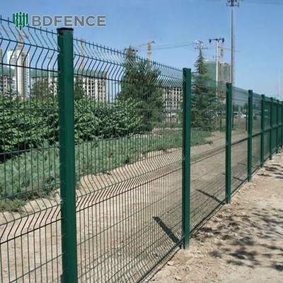 Υψηλής Ασφάλειας Σύρμα Mesh Φράχτης 3D V Bending Curved Garden Farm Φράχτης για την ασφάλεια περιμέτρου
