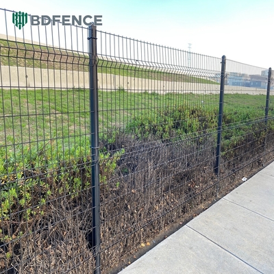 Υψηλής Ασφάλειας Σύρμα Mesh Φράχτης 3D V Bending Curved Garden Farm Φράχτης για την ασφάλεια περιμέτρου