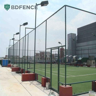 Χαμηλό άνθρακα χάλυβα σύρμα 4ft 5ft 6ft 8ft 10ft Roll Wire Mesh Φράχτης αλυσίδα σύνδεση φράχτη ρολό 50ft Ζυγισμένο χάλυβα
