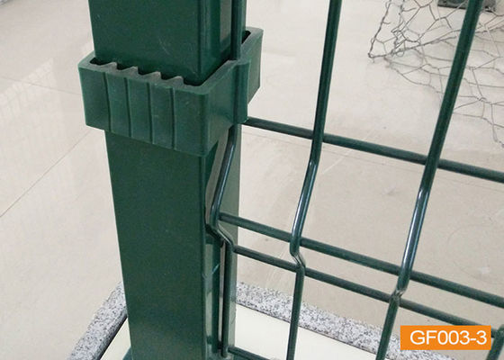 3d Πίνακα φράχτη συγκολλημένο σύρμα πλέγμα φράχτη Πίνακες φράχτη άκαμπτο πλέγμα φράχτη