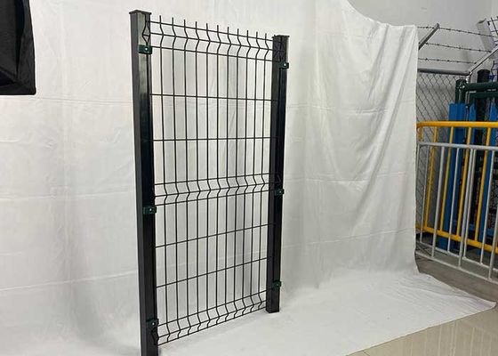 3d Πίνακα φράχτη συγκολλημένο σύρμα πλέγμα φράχτη Πίνακες φράχτη άκαμπτο πλέγμα φράχτη