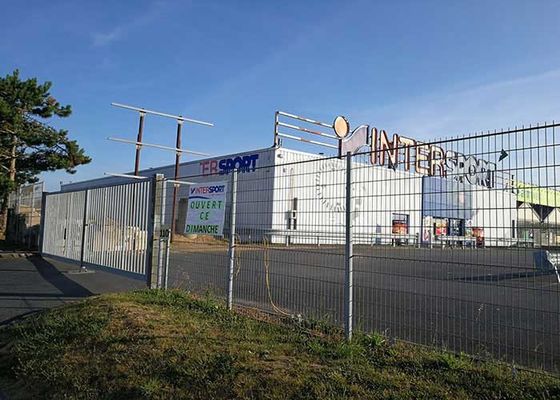 Αειφόρος PVC επικαλυμμένο 3d καμπυλωτό συγκολλημένο σύρμα πλέγμα φράχτη Πίνακα φράχτη οδοφράγματος
