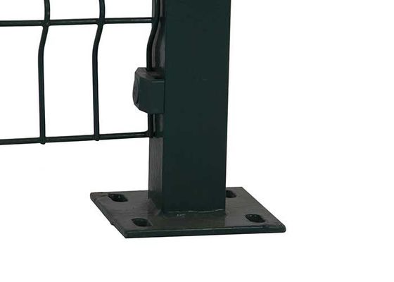 Κίνα πολύχρωμα 3D διακοσμητικό σπίτι μαύρο καμπυλωτό συγκολλημένο σύρμα πλέγματος φράχτης κήπου Ασφάλεια γαλβανισμένο PVC επικαλυμμένο πλέγματος φράχτη cl