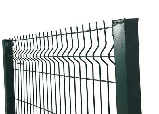 Αειφόρος PVC επικαλυμμένο 3d καμπυλωτό συγκολλημένο σύρμα πλέγμα φράχτη Πίνακα φράχτη οδοφράγματος