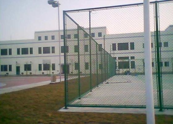 4.5mm μετά το επικάλυψη PVC Ζυγισμένο διαμαντένιο φράχτη αλυσίδα σύνδεσης για το παιχνίδι εργοστάσιο