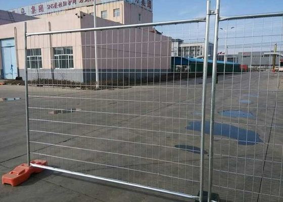 2.1M * 2.4m Αυστραλία Ανασυρόμενο προσωρινό φράχτη τετραγωνική τρύπα