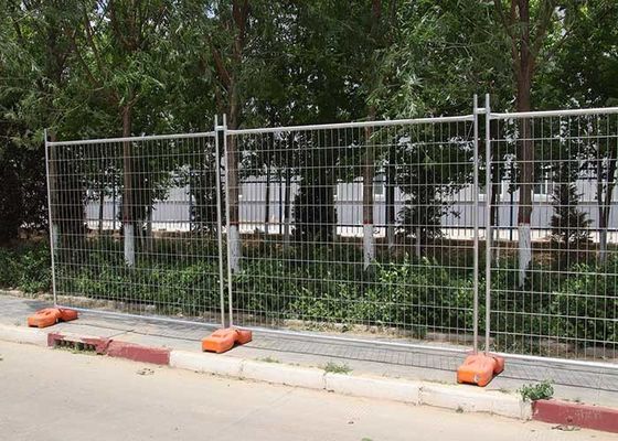 2.1M * 2.4m Αυστραλία Ανασυρόμενο προσωρινό φράχτη τετραγωνική τρύπα