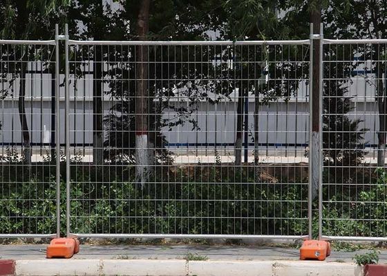 2.1M * 2.4m Αυστραλία Ανασυρόμενο προσωρινό φράχτη τετραγωνική τρύπα