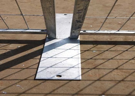 Καυτό βύθιση γαλβανισμένο Καναδά Square Tube κατασκευή φορητό προσωρινό φράχτη