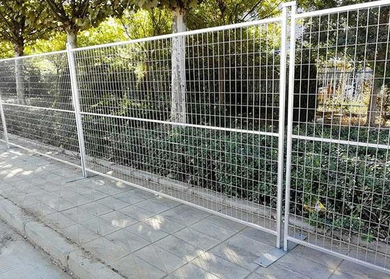 Ζεστή πώληση 6x10 Κατασκευαστική εκδήλωση Καναδάς Προσωρινά φράχτες με πορτοκαλί χρώμα