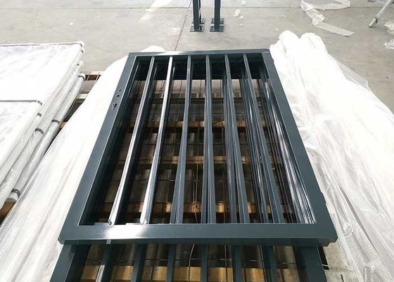 Εύκολη στην συναρμολόγηση 3D τσουλήθρια πύλη από χάλυβα και σίδερο για χαμηλή συντήρηση οικιακής ασφάλειας στην Ινδία