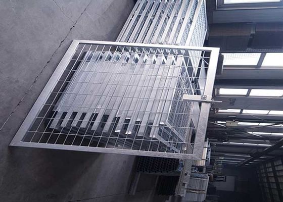 Κήπος Διακόσμηση 2m Ατσάλινο φράχτη πόρτα με διπλή πύλη θερμικά επεξεργασμένο ξύλο PVC πλαίσιο συγκολλημένο σύρμα πλέγμα 3D καμπυλωτό μοντέλο Se