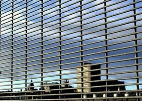 Αεροδρόμιο Anti Climb Υψηλή ασφάλεια 358 Clear View Πίνακες φράχτη