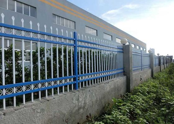 Κήπος Μαύρο μέταλλο Σφυρηλατημένα σιδερένια φράχτες Πλακέτα Μεταλλικό σιδερένιο αλουμίνιο σωλήνες