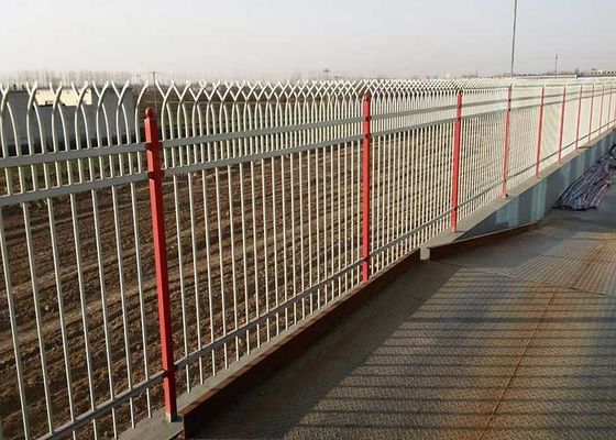 Κήπος Μαύρο μέταλλο Σφυρηλατημένα σιδερένια φράχτες Πλακέτα Μεταλλικό σιδερένιο αλουμίνιο σωλήνες
