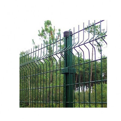 Metalx Factory Price Cheap Green/Black PVC Coated Outdoor Garden 3D Curvy Welded Bending Perimeter Security Wire/V Mesh (Περιμετρικό σύρμα ασφαλείας)