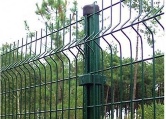 Metalx Factory Price Cheap Green/Black PVC Coated Outdoor Garden 3D Curvy Welded Bending Perimeter Security Wire/V Mesh (Περιμετρικό σύρμα ασφαλείας)