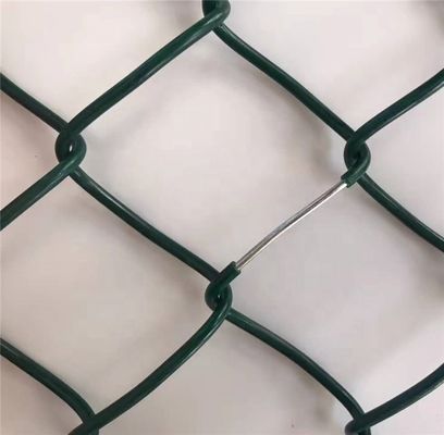 Πίνακες φράχτη με αλυσίδα PVC σε μαύρο για πύλες πλέγματος