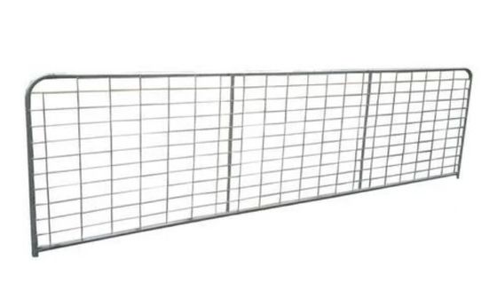 Προσαρμόσιμο Q195 Ζυγισμένο Πίνακα Φράχτη Κτηνοτροφίας με Πύλες