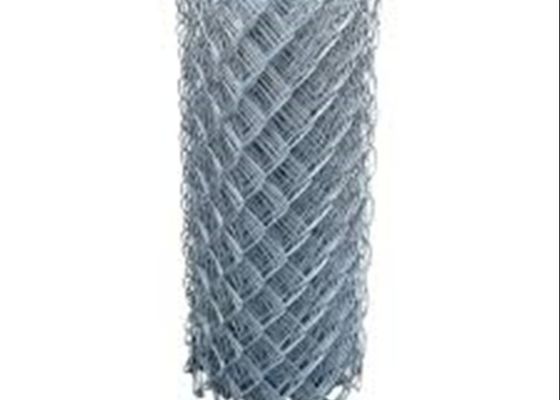 Ελεύθερα δείγματα 40x40mm χάλυβας φρακτών συνδέσεων αλυσίδων διαμαντιών και PVC που ντύνονται